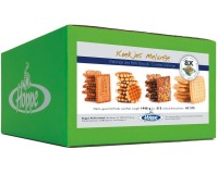 Hoppe Koekjes Melange, doos van 1690 g, ca 178 stuks