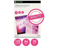Pochette de plastification Leitz iLAM A4 2x125micons EVA 25 pièces