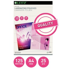 Pochette de plastification Leitz iLAM A4 2x125micons EVA 25 pièces