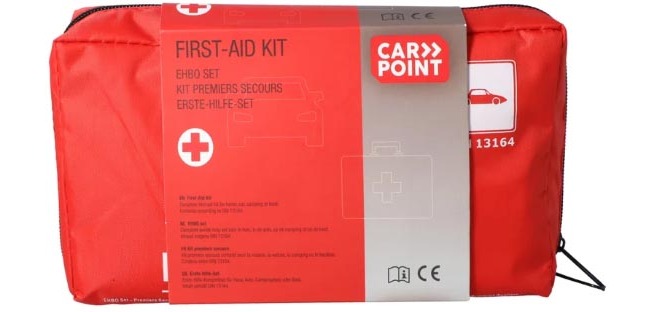 Carpoint trousse de premiers secours 40 parts DIN 13164:2022