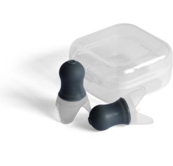 Stopz bouchons d'oreilles Travel, régulateur de pression, noir, blister de 2 pièces