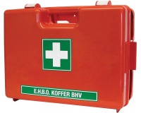 Carpoint trousse de premiers secours 119 parts avec support mural rouge