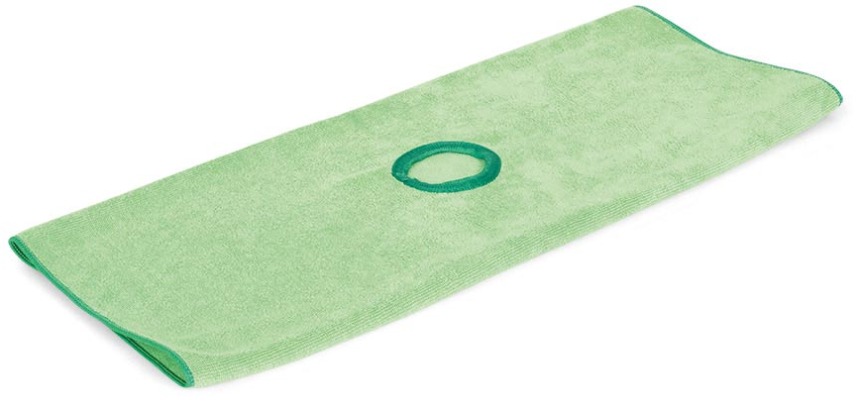 Greenspeed original serpillière en microfibre avec orifice, vert, ft 70 x 53 cm