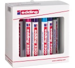 Edding permanent marker e-3300 doos van 10 stuks in geassorteerde kleuren
