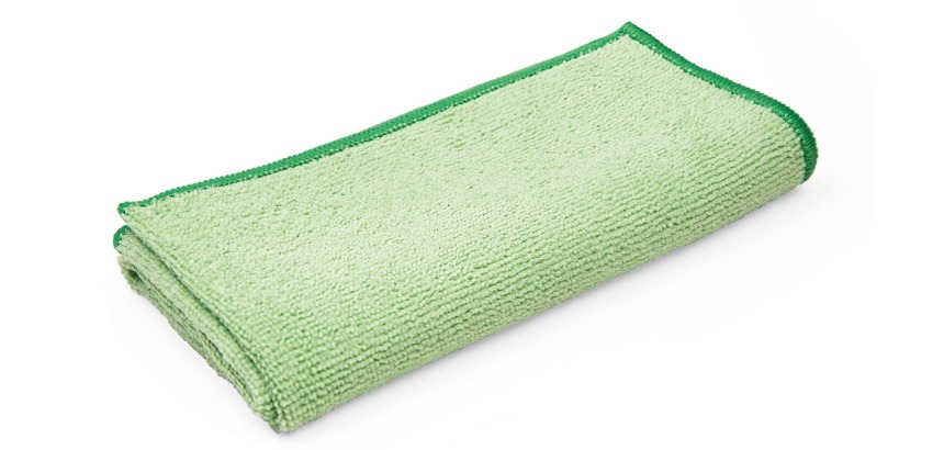 Greenspeed Element microfiber cloth, 40 x 40 cm, pack of 10 pieces, green