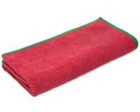 Chiffon microfibre Greenspeed Elements 40x40cm rouge - paquet de 10