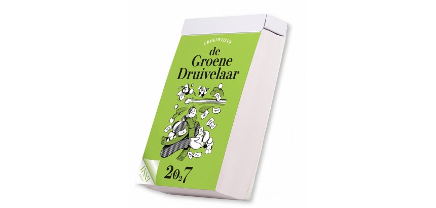 <strong>Vergänglicher Block De Groene Druivelaar 2027</strong>