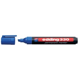 EN_MARQ EDDING 330 BLEU BISEAUTE