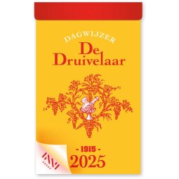 Bloc éphéméride De Druivelaar 2025