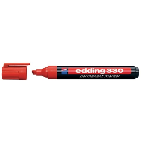 Edding marqueur permanent e-330 rouge