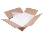 OFFICE products document pouch, 155 x 235 mm, self-adhesive, transparent, box of 500 pieces