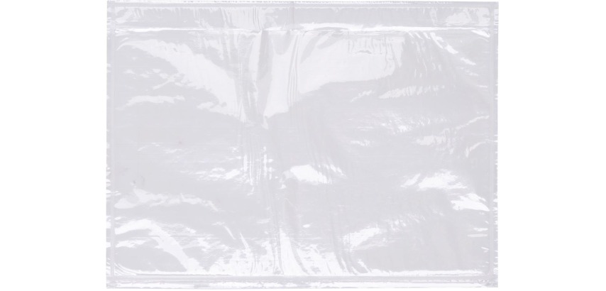 OFFICE products Dokumententaschen, 155 x 235 mm, selbstklebend, transparent, Box mit 500 Stück