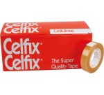 Celfix ruban adhésif cellulose ft 12 mm x 33 m