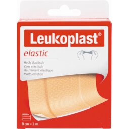 Leukoplast elastische pleister, 8 cm x 1 m