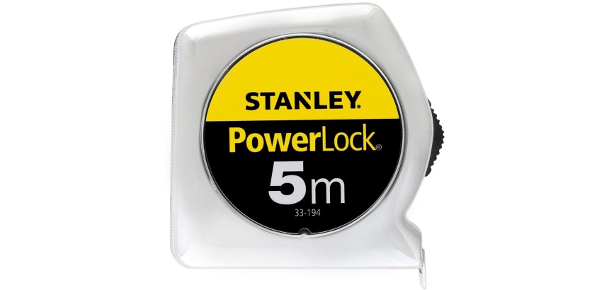 Stanley Powerlock tape measure 5 m x 19 mm