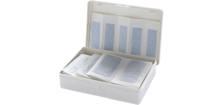 Assorted Detectable Plasters FixFirst 120 Pieces