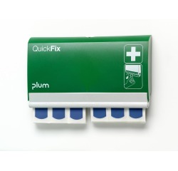 Plum QuickFix distributeur de pansements adhésifs, 45 pansements bleus inclus