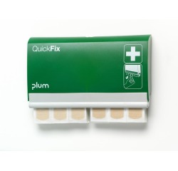 Plum QuickFix distributeur de pansements adhésifs, 45 pansements élastiques inclus