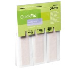 Plum QuickFix recharge pour distributeur de pansements adhésifs, 30 pansements élastiques, ft 120 x 20 mm
