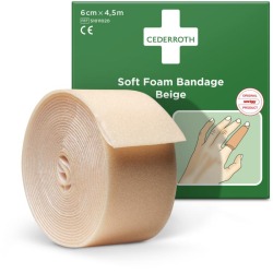 Cederroth pansement autoadhésif, beige, 6 cm x 4,5 m