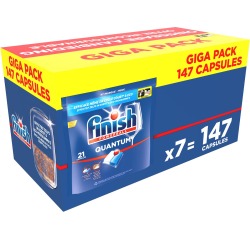 Finish Quantum Regular dishwasher tablets Giga Pack, pack of 147 capsules