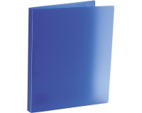 Bronyl classeur à anneaux, pour ft A4, en PP, 2 anneaux en D de 15 mm, bleu transparent
