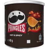 Pringles chips, 40g, hot & spicy