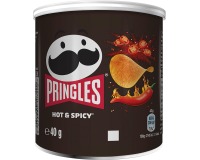 Pringles chips, 40g, hot & spicy