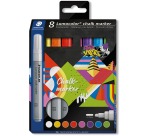 Staedtler Lumocolor chalk marker, set of 8 pieces