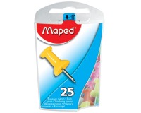Epingles Push pins Maped Office couleur 25 pièces