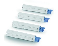 Oki Kit toner cyan - 2500 pages - 43459371