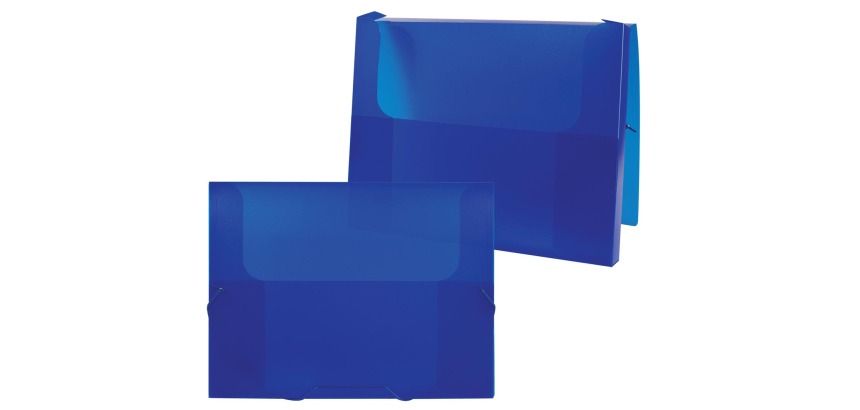 Beautone boîte de classement Frosted bleu