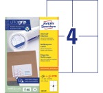Etiquette Avery 3483-200 105x148mm A6 blanc 800 pièces