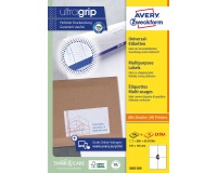 Etiquette Avery Zweckform 3483 105x148mm A6 blanc 800 pièces