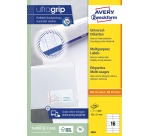 Avery Label 3484 105x37mm white 1600 pieces