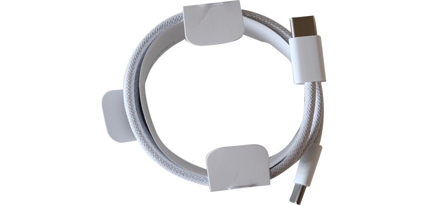 Apple câble, USB-C à USB-C, 1 m, blanc, 60 W