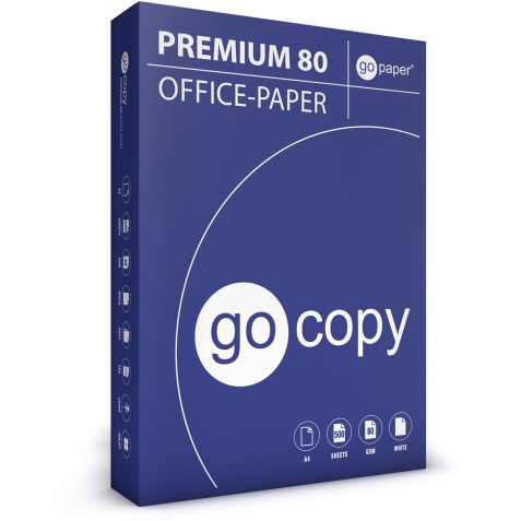 Papier reprographique, ft A4, 80 g, 160 CIE, rame de 500 feuilles