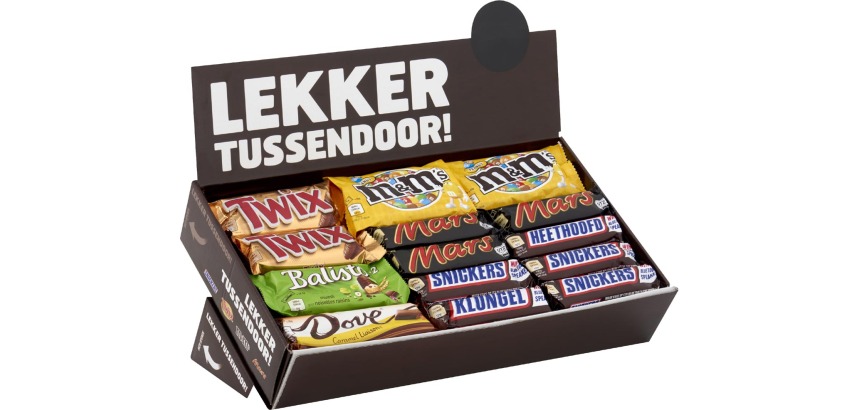 Candy-Box Mars Snickers Twix M&M Balisto Dove