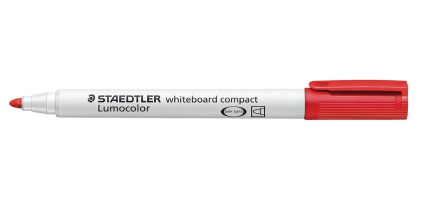Staedtler Lumocolor Compact red whiteboard marker
