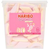 Haribo Chamallows Ruitspek, pot van 120 stuks