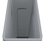 Rubbermaid Slim Jim Container, 87 L, Gray