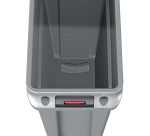 Rubbermaid Slim Jim Container, 87 L, Gray