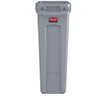 Rubbermaid Slim Jim Container, 87 L, Gray