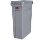 Rubbermaid Slim Jim Container, 87 L, Gray
