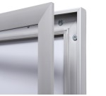Indoor and outdoor display showcase, ft 4 x A4 (670 x 500 mm)