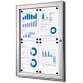 Vitrine voor binnen en buiten, ft 4 x A4 (670 x 500 mm)