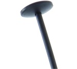 Portemanteau avec porte-parapluies, 5 patères, noir