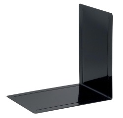 MAUL ordner- boekensteun metaal 24X16x24cm zwart, set van 2 stuks