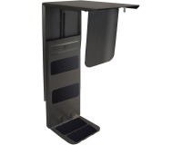 Support pour unité central, jusqu'à 30 kg, noir