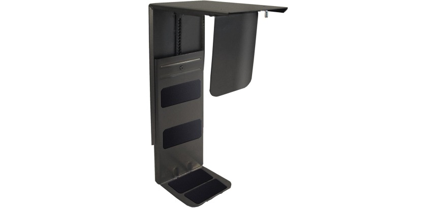 Support for central unit, up to 30 kg, black